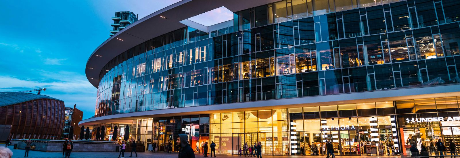 Palais des congrès de nuit