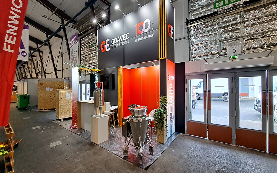 Création stand GE Goavec à Rennes
