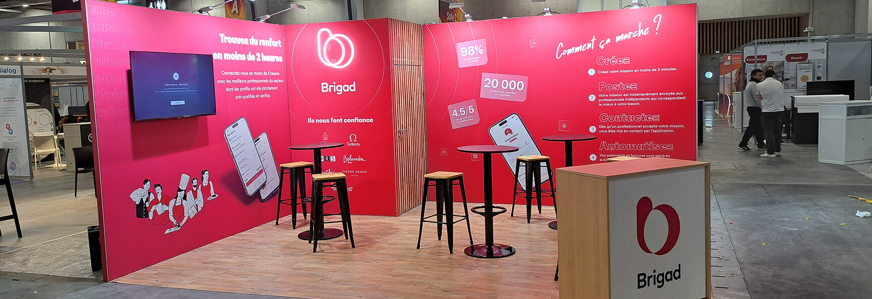 Stand Brigad à Nantes