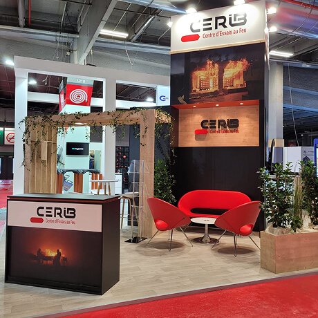 Stand Cerib à Paris