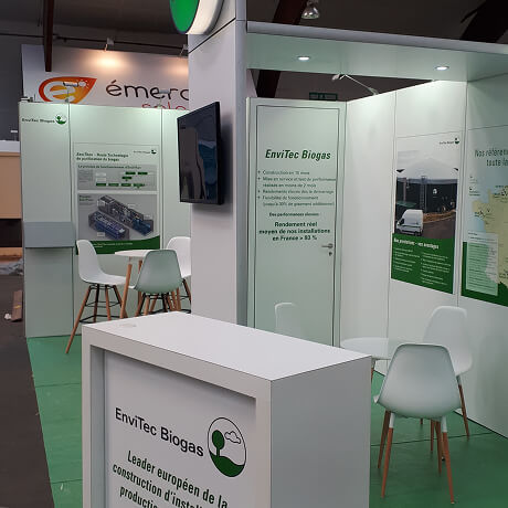 Stand Envitec Biogas à Rennes